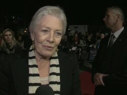 INTERVIEW: Vanessa Redgrave on Ralph Fiennes as a director at the Coriolanus Gala Premiere: 55th London Film Festival at London England. (Footage by WireImage Video/Getty Images Entertainment Video) Stock Footage
