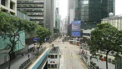 Traffic in the HongKong Stock Footage