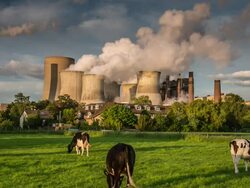 Big Power Plant Stock Footage