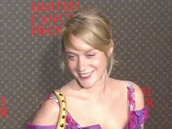 2nd Annual Louis Vuitton United Cancer Front Gala Arrivals and Show Stock Footage