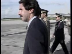 DOMINICAN REPUBLIC: SPANISH PRIME MINISTER JOSE MARIA AZNAR VISIT News Clip