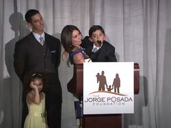 The Jorge Posada Foundation Celebrates its 7th Heroes of Hope Gala Stock Footage