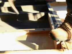 MS R/F Construction Site / Fortaleza, Ceara, Brazil Stock Footage