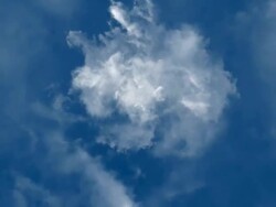 cloud beyond the sky Stock Footage