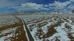 Namtso lake,Tibet landscape, Tibet, China. Stock Footage