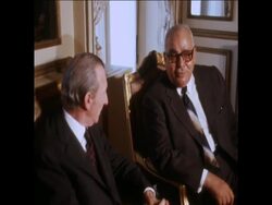 SYND 3 9 73 KURT WALDHEIM MEETS WITH PRESIDENT SADAT News Clip