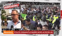 Hong Kong Police Use Chainsaws to Shrink Protest Site News Clip