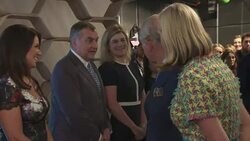 Prince Charles and the Duchess of Cornwall visit ITV Studios News Clip