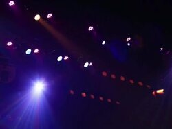 concert stage lights Stock Footage