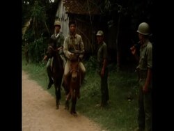 SYND 23-7-71 ANTI-VIETCONG OPERATION IN VILLAGES News Clip