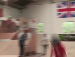 11 Year Old Scooter Whizz Jamie Addison Stock Footage