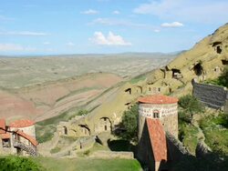 David Gareja monastery Stock Footage
