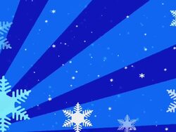 Snow burst blue Stock Footage
