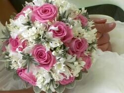 Wedding Bouquet Stock Footage