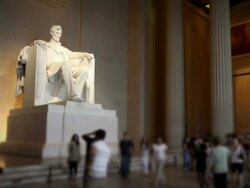 Lincoln Memorial, Washington DC Stock Footage