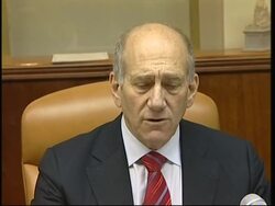 Israeli cabinet meets, PM Olmert comment on Lebanon, Gaza News Clip