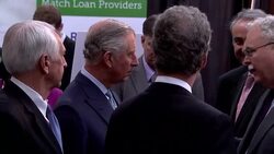 Prince Charles Talking With Exhibitors News Clip