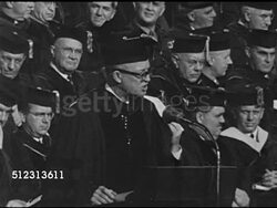 1948: EISENHOWER COLUMBIA UNIVERSITY INAUGURAL: SPEECH: '...ignorance of any Police State philosophy is far more dangerous that most virulent disease...' MS General Henry 'Hap' Arnold sitting. '...the truth is what we need...' Instructional Video