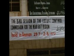 SYND 30-7-72 THIRD REGIONAL CONFERENCE FOR NEAR EAST COUNTRIES ON DESERT LOCUST CONTROL News Clip