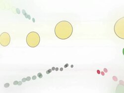 Abrstract sphere background loop Stock Footage