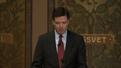 FBI Director James Comey says the country is at a crossroads on matters of race relations and law enforcement. (Feb. 11) News Clip
