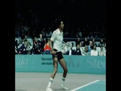 SYND 8 10 78 DAVIS CUP SEMI-FINALS TENNIS IN GOTHEBURG News Clip