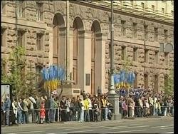 Ukrainians mark anniversary of victory over Nazi Germany News Clip