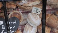 Bakewell Pudding Shop Window, Bakewell, Derbyshire, England, UK, Europe Stock Footage