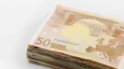 Wealth Increasing and Decreasing - Global Financing Stock Footage