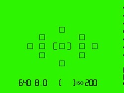 Real Photo Camera Effect Stock Footage