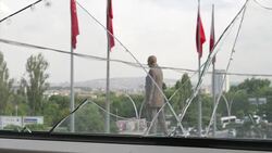 Statue Of Mustafa Kemal Ataturk In Ankara News Clip