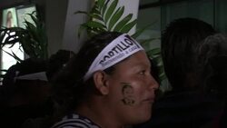 CLEAN : Supporters await jailed former Guatemalan leaders return News Clip