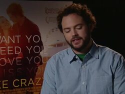 INTERVIEW: Drake Doremus on shooting on a Canon 7D, the excitement of technology and film making at the Like Crazy Interviews at London England. (Footage by WireImage Video/Getty Images Entertainment Video) Stock Footage