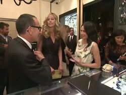 Gilles Mendel, Kylie Case and guests  Stock Footage