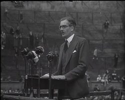 NO PEACE PARLEY: MR EDEN - News Clip