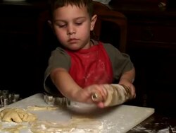 Baking Cookies Stock Footage