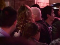 Chase Jordan at 1 Oak in West Hollywood - Celebrity Sightings in Los Angeles Stock Footage