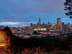 San Francisco Sunrise Stock Footage