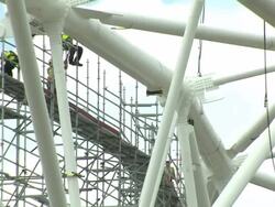 Work being carried out on Olympic Stadium News Clip