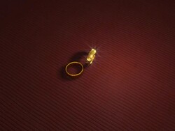 Gold Rings Stock Footage