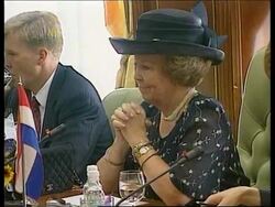 Dutch monarch continues visit News Clip