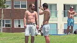 CLEAN : Crowds flock to Sydney beaches in heatwave News Clip