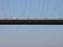 Bosphorus Bridge. Stock Footage