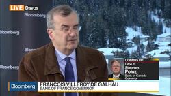 France Central Bank Governor Francois Villeroy de Galhau News Clip
