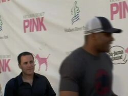 World's Largest Pajama Party Hosted by Pink and Ashlee Simpson sponsored by Victoria's Secret Stock Footage