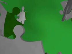 Money Puzzle Stock Footage