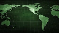 Background with world map Stock Footage