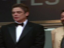 Tim Burton at the Robin Hood Red Carpet: Cannes Film Festival 2010 at Cannes . (Footage by WireImage Video/GettyImages) Stock Footage