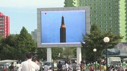 CLEAN : Pyongyang residents celebrate missile launch News Clip