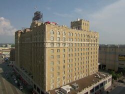 WS View of building / Memphis, Tennessee, United States Stock Footage